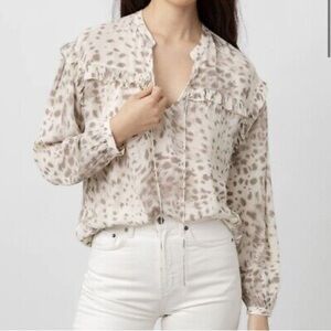 RAILS | Lydia Top Puma blouse | size large